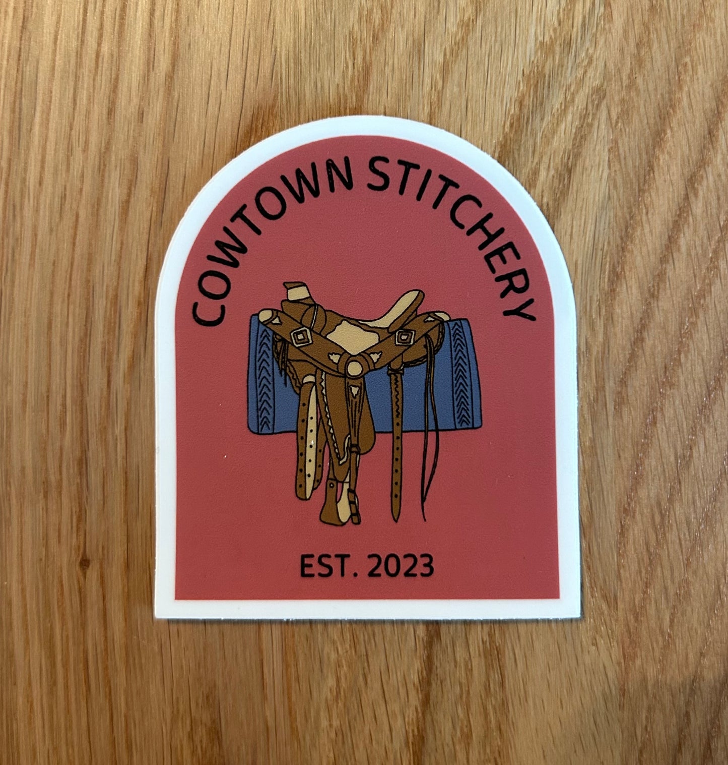 Saddle Sticker